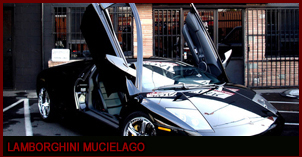 Lamborghini Murcielago Black on Black with Chrome wheels and yellow Calipers, Power seats, Power Windows, Power Seats with Suede Inserts.