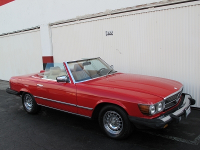 Mercedes Benz 380sl. 1984 Mercedes-Benz 380SL