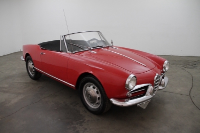 1961 Alfa Romeo Giulietta Spider width=