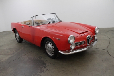 1966 Alfa Romeo 2600 Spider width=