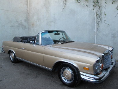 1971 Mercedes Benz 280SE 35 Cabriolet