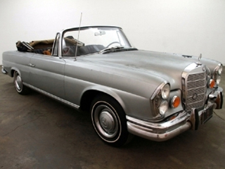 1966 Mercedes Benz 250SE Cabriolet