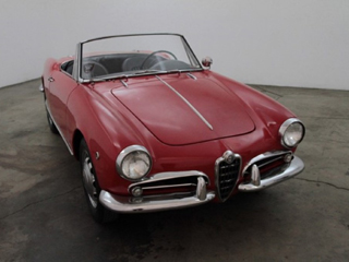 1962 Alfa Romeo Giulietta Spider