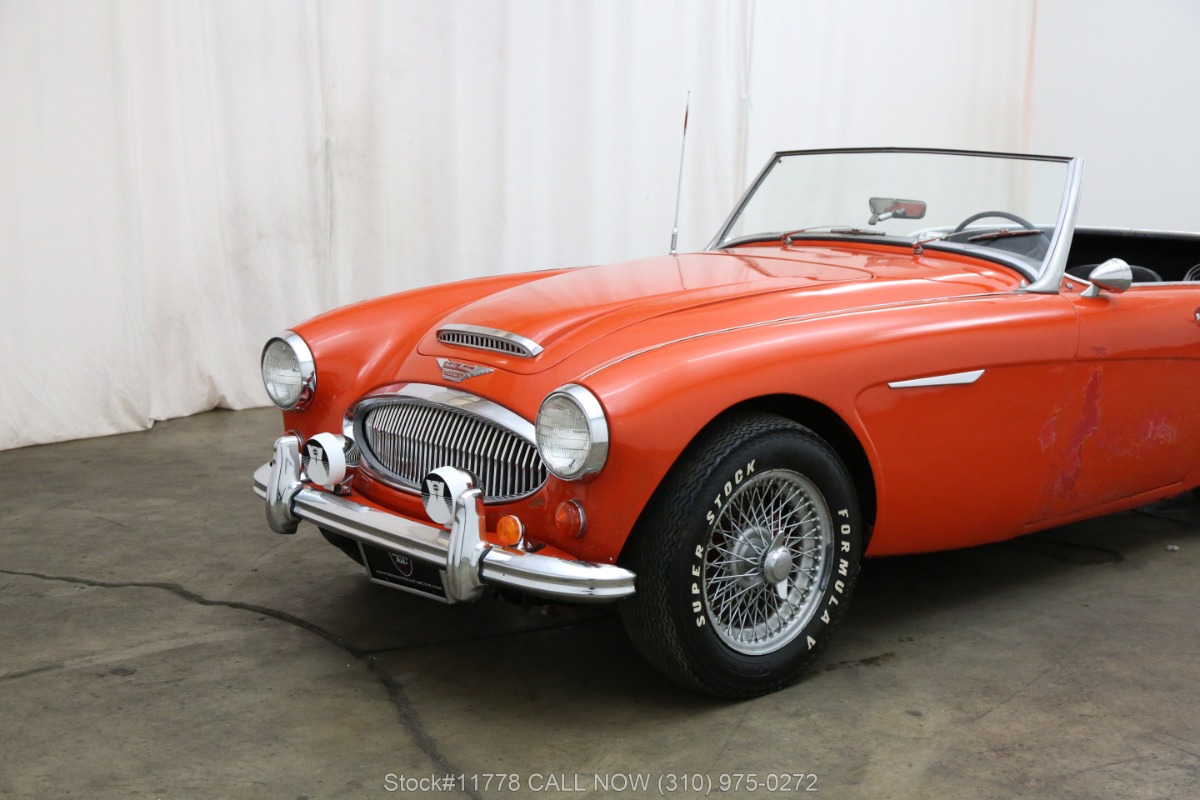 Black/Red 40 Mil 1963 Austin HEALEY 3000 Convertible Refrigerator Magnet 