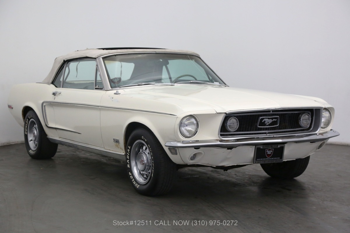 1968 Ford Mustang Gt Convertible J Code Beverly Hills Car Club