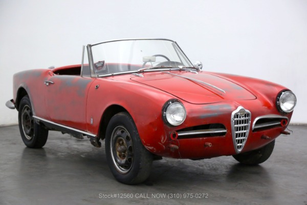 1960 Alfa Romeo Giulietta Spider
