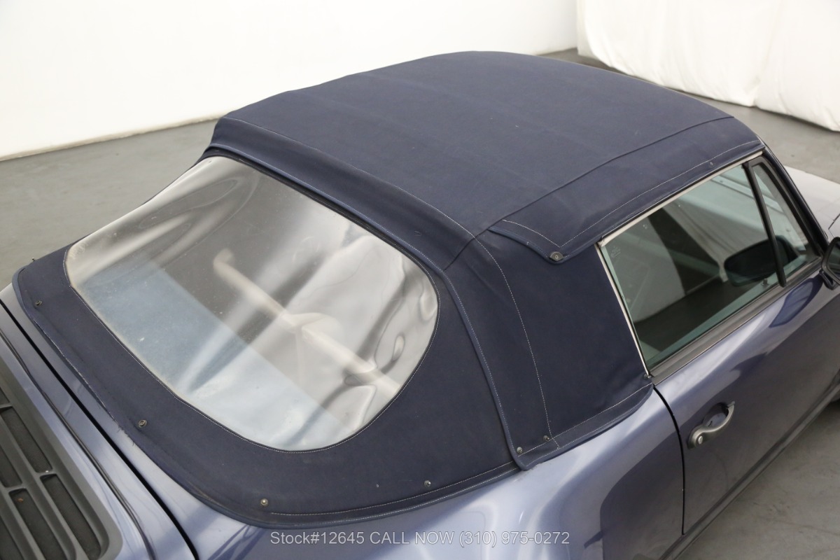 Used 1987 Porsche Carrera M491 Turbo Look Cabriolet | St. Petersburg, FL