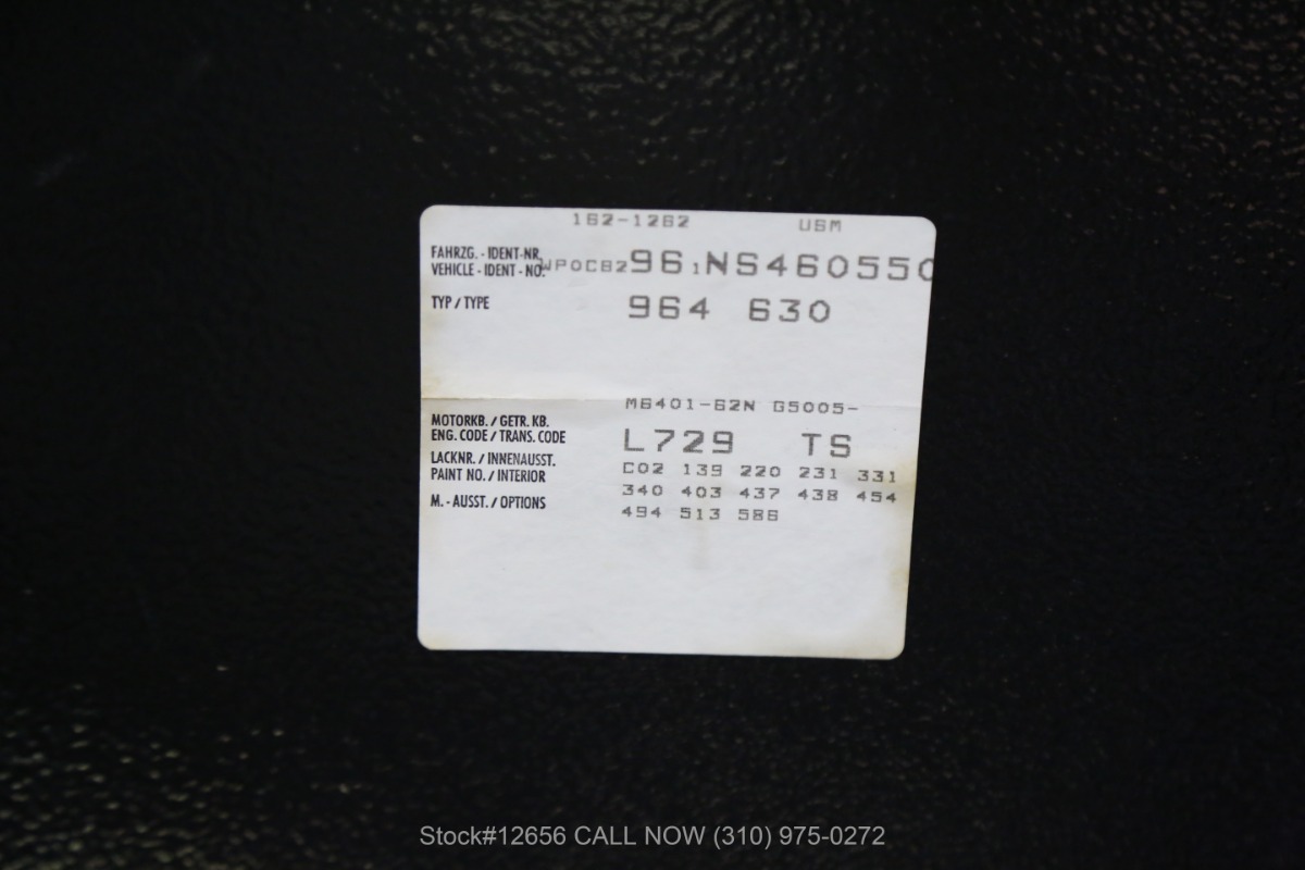 Used 1992 Porsche 964 Cabriolet | St. Petersburg, FL