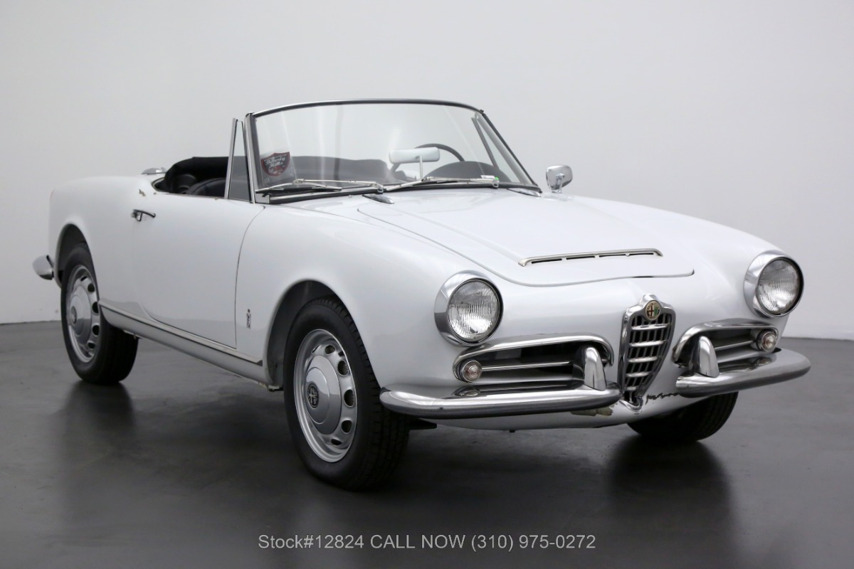 1963 Alfa Romeo Giulia 1600 Spider 