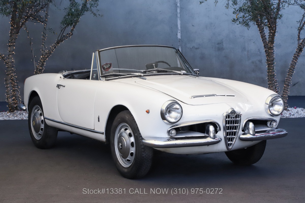 1963 Alfa Romeo Giulietta Spider