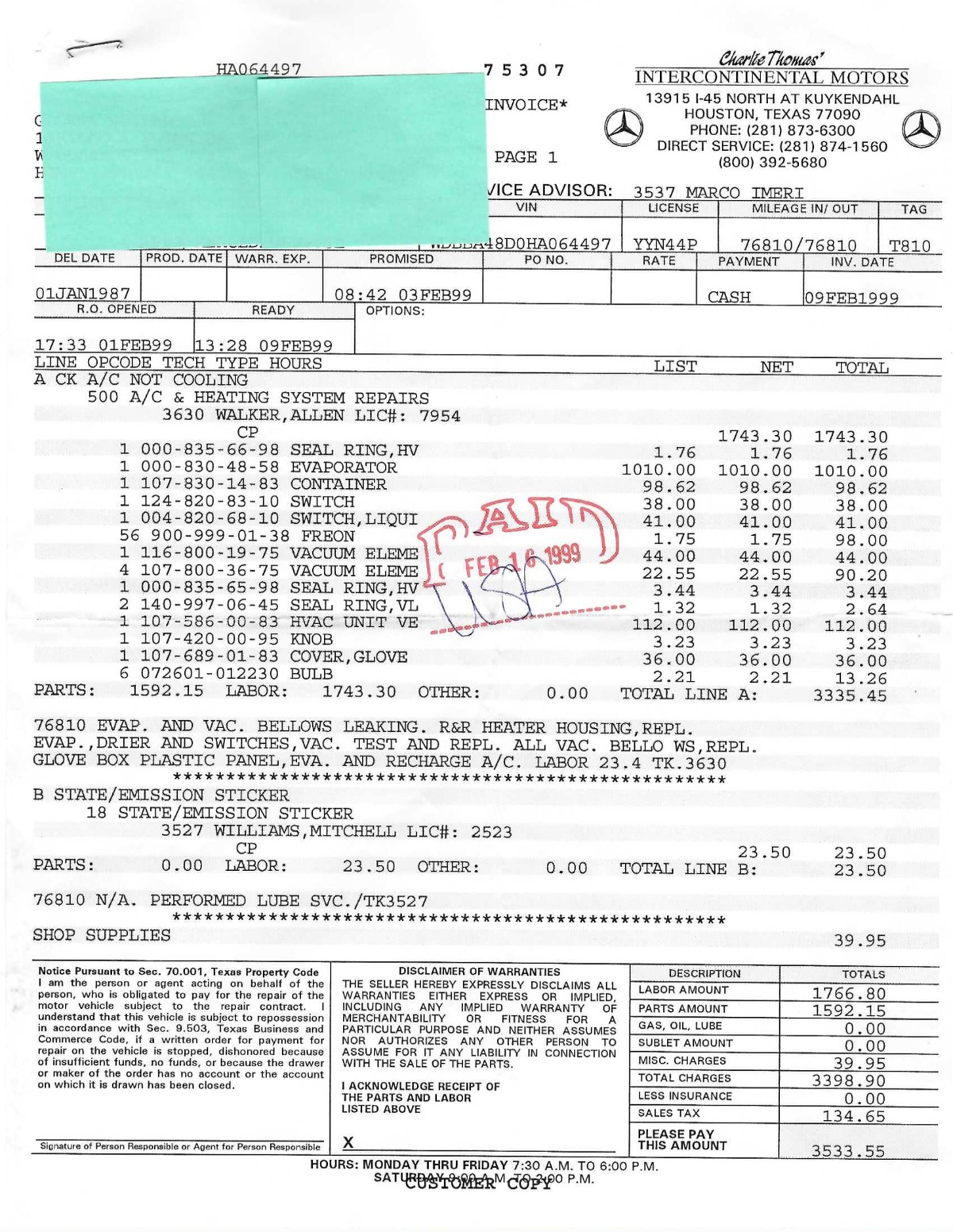 Used 1987 Mercedes-Benz 560SL | St. Petersburg, FL