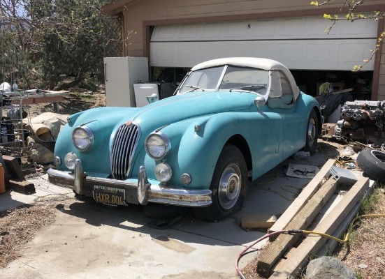 1956 Jaguar XK140MC