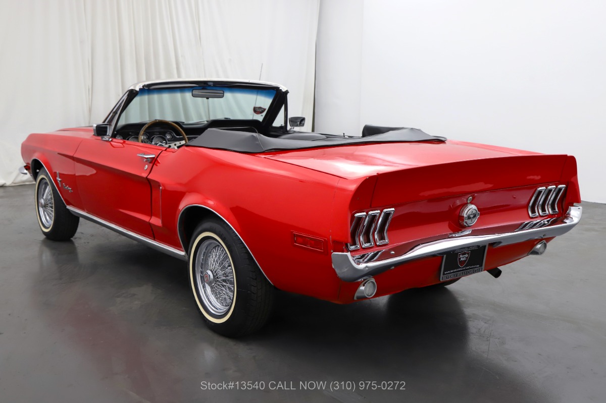 1968 Ford Mustang Convertible J Code Beverly Hills Car Club 1968 Ford Mustang Convertible J Code Beverly Hills Car Club