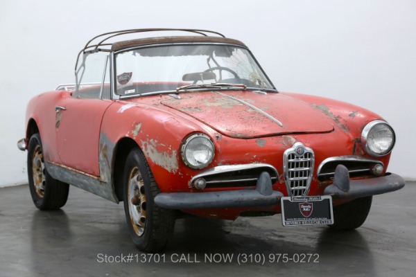 1962 Alfa Romeo Giulietta Spider
