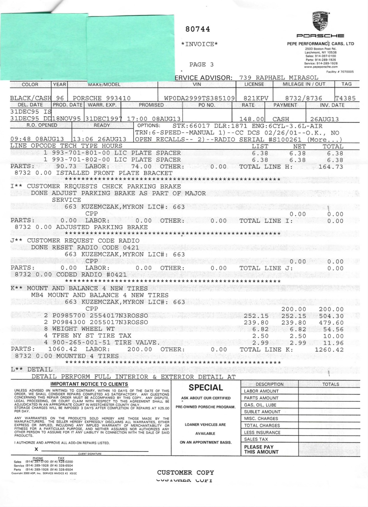 Used 1996 Porsche 993 Targa | St. Petersburg, FL