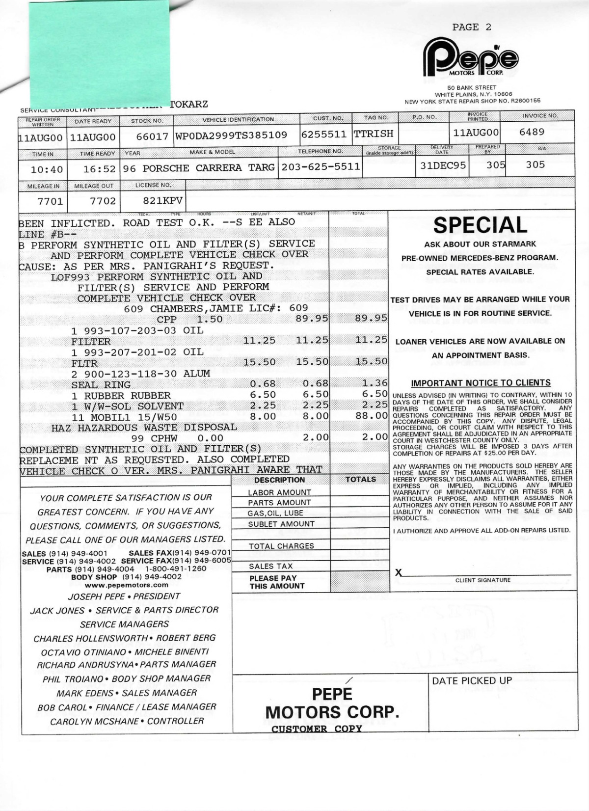 Used 1996 Porsche 993 Targa | St. Petersburg, FL