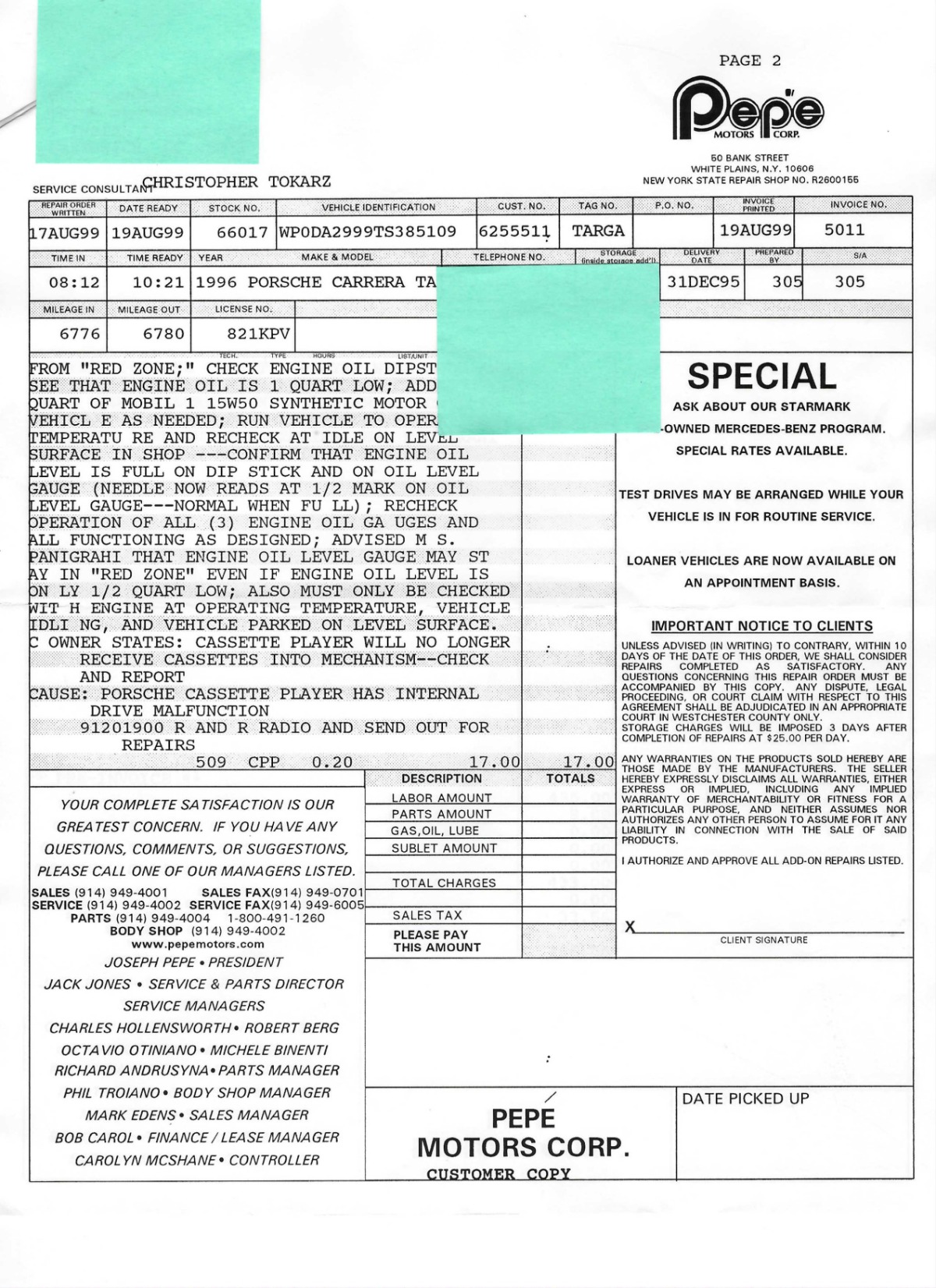 Used 1996 Porsche 993 Targa | St. Petersburg, FL