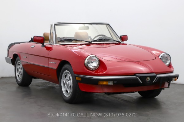 1989 Alfa Romeo Spider Veloce