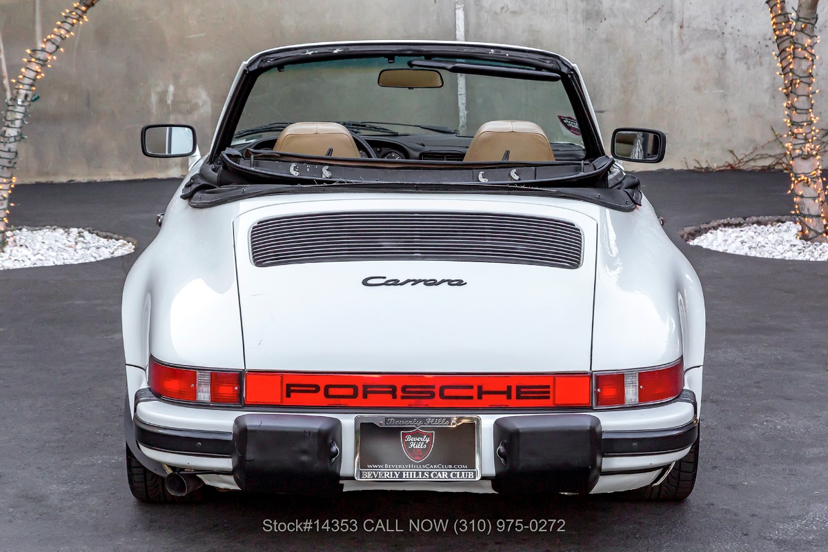 Used 1984 Porsche Carrera Cabriolet | St. Petersburg, FL