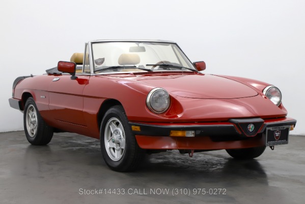 1989 Alfa Romeo Spider Graduate