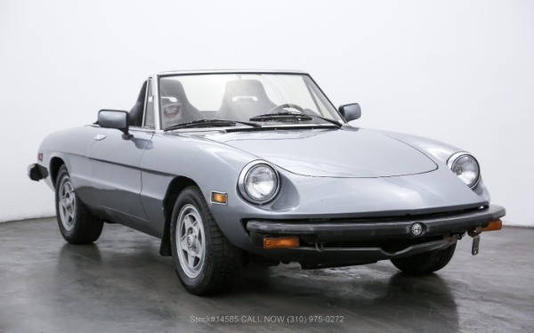 1982 Alfa Romeo Spider Veloce