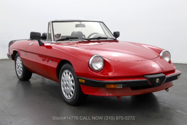 1986 Alfa Romeo Spider Graduate