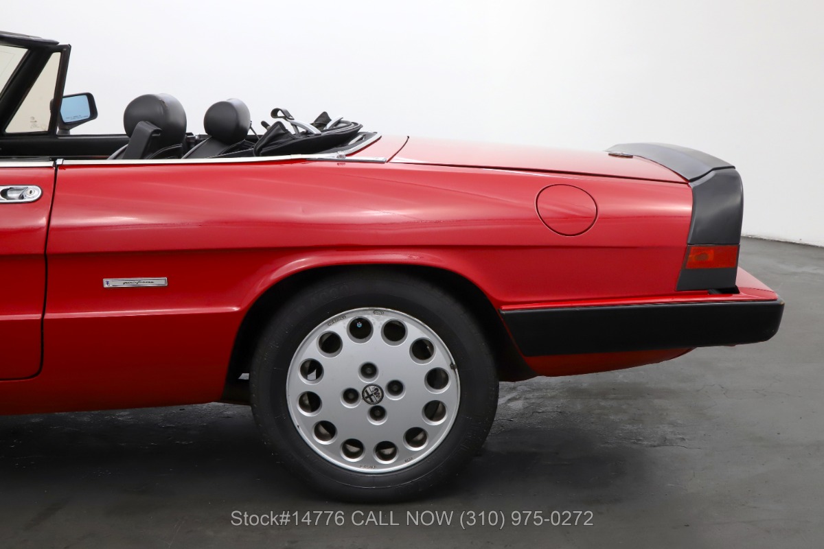 Used 1986 Alfa Romeo Spider Graduate Convertible | Los Angeles, CA