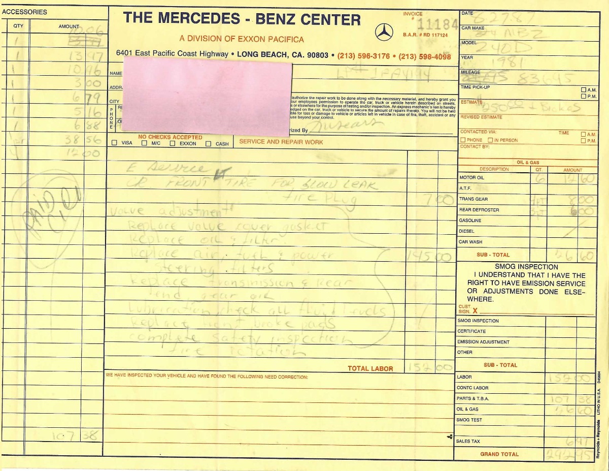 Used 1981 Mercedes-Benz 240D | St. Petersburg, FL