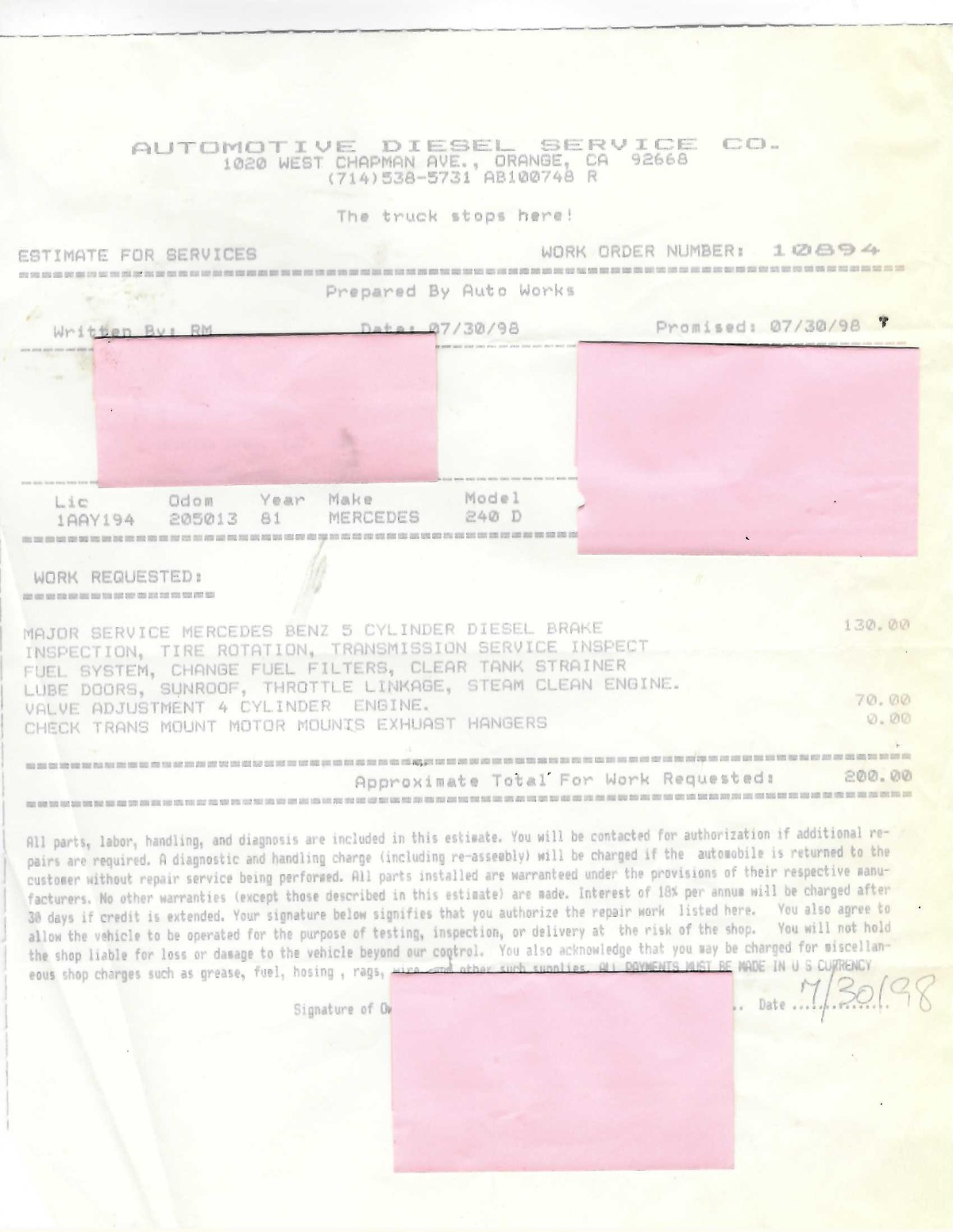 Used 1981 Mercedes-Benz 240D | St. Petersburg, FL
