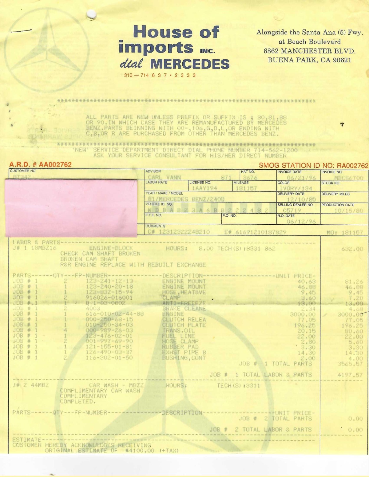 Used 1981 Mercedes-Benz 240D | St. Petersburg, FL