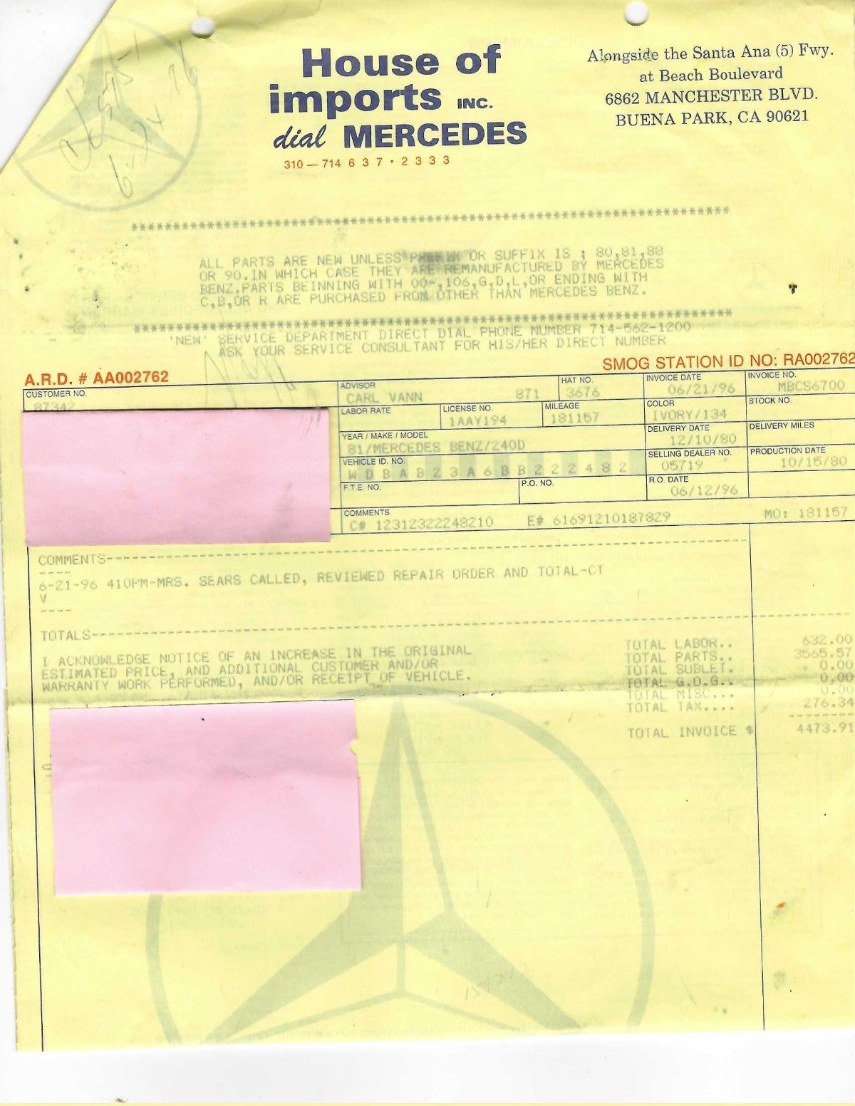 Used 1981 Mercedes-Benz 240D | St. Petersburg, FL