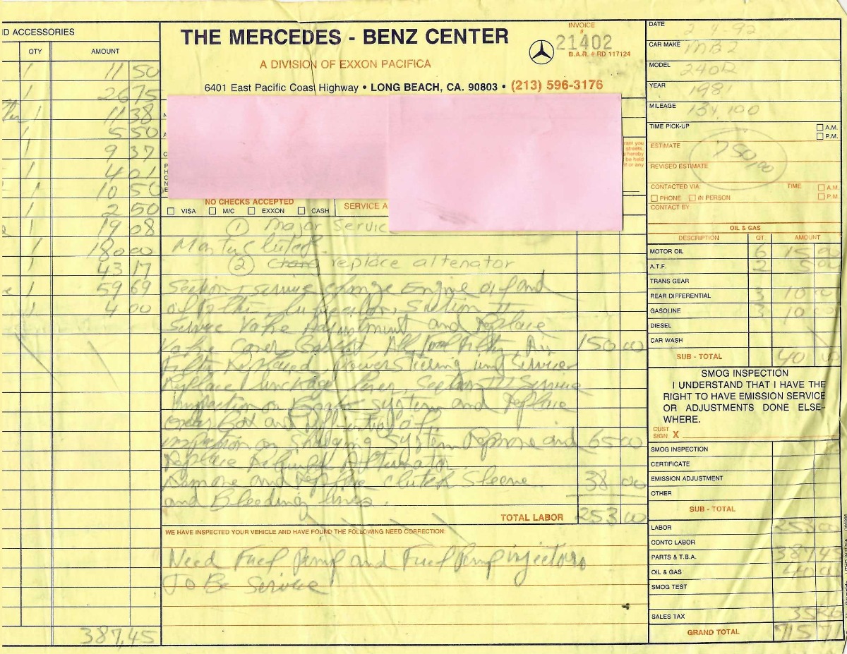 Used 1981 Mercedes-Benz 240D | St. Petersburg, FL