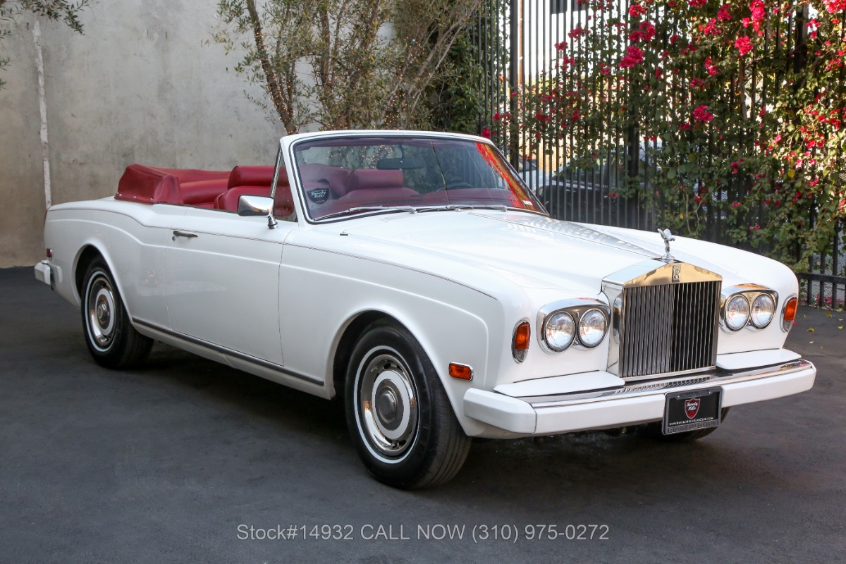 J*N様 1909 Roll Royce ロールスロイス Sliver 1981 Rolls-Royce Corniche | Beverly Hills Car Club