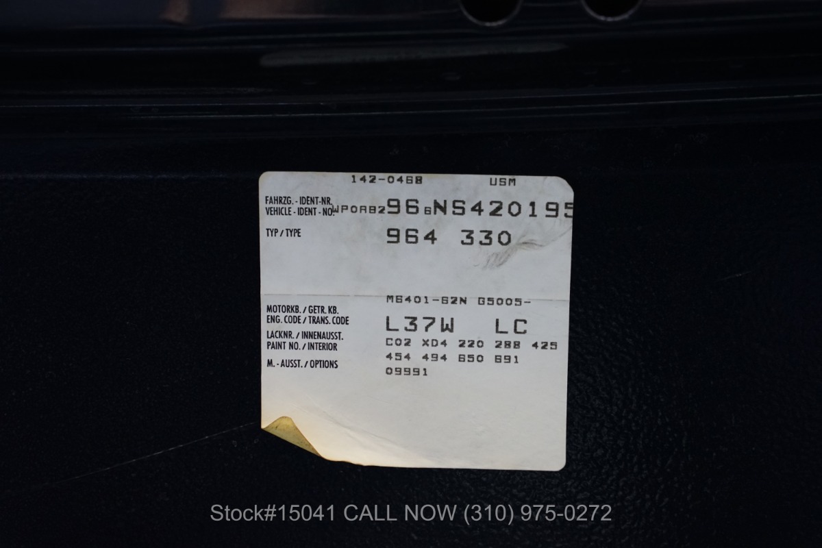 Used 1992 Porsche 964 Carrera 2 Coupe | St. Petersburg, FL