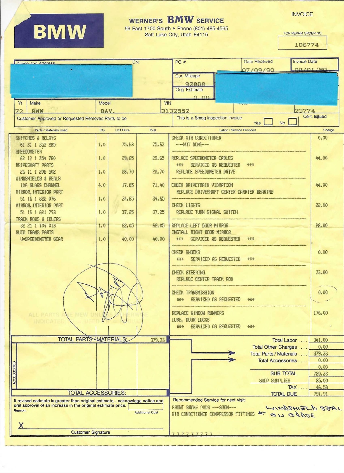 Used 1972 BMW Bavaria | St. Petersburg, FL