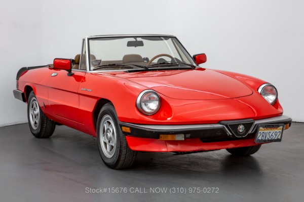 1984 Alfa Romeo Spider
