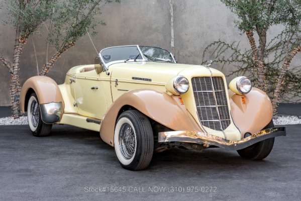 1936 Auburn Boattail