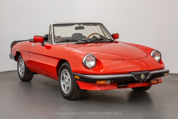 1985 Alfa Romeo Spider Veloce