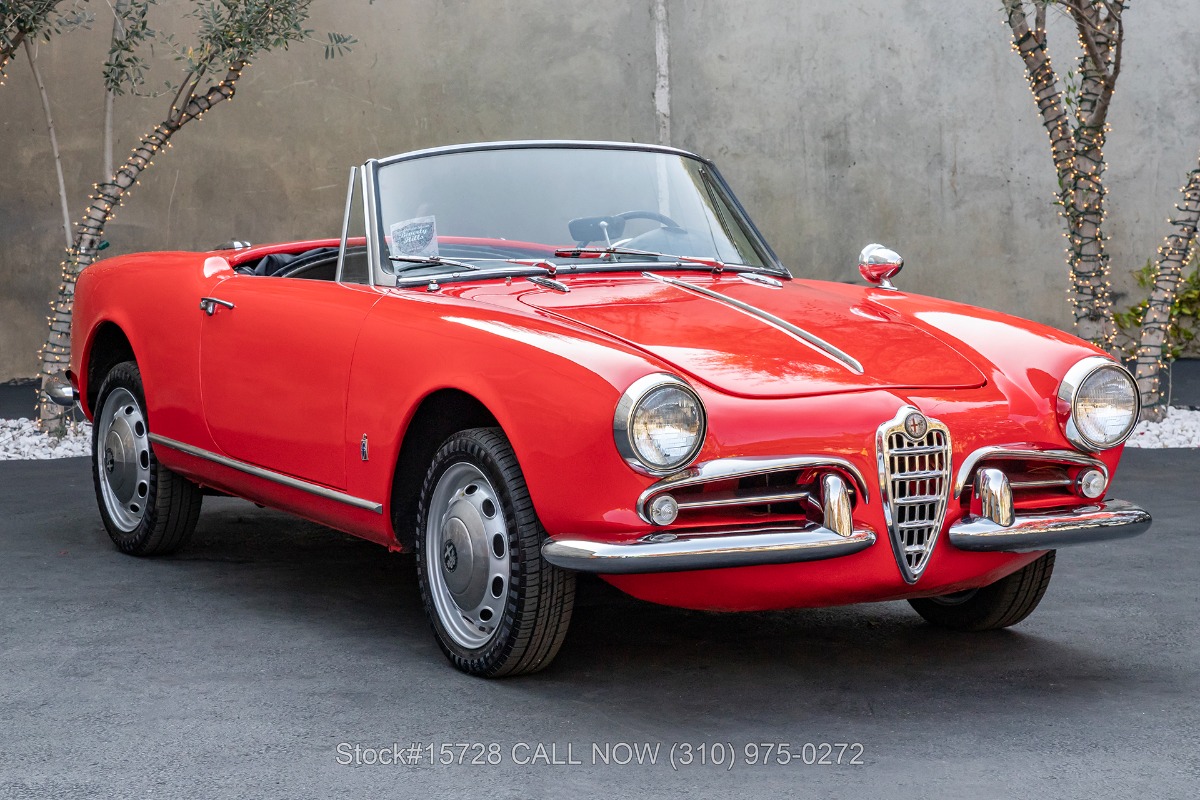 1963 Alfa Romeo Giulietta Spider