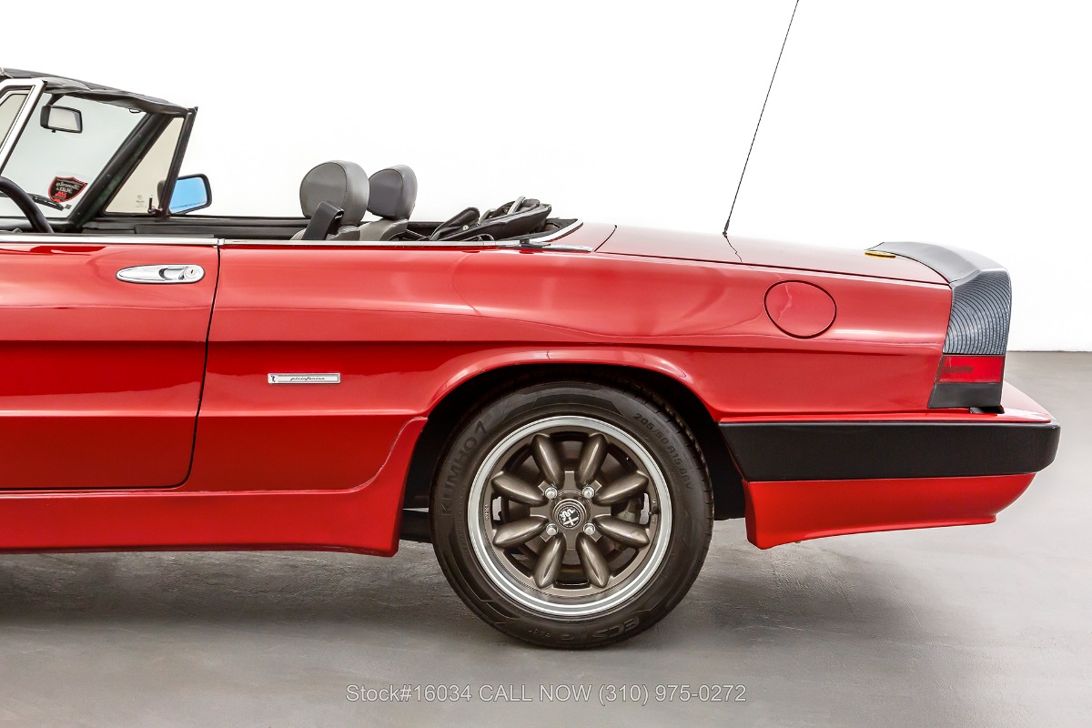 Used 1990 Alfa Romeo Spider Quadrifoglio | Los Angeles, CA