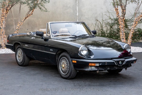 1988 Alfa Romeo Spider Graduate