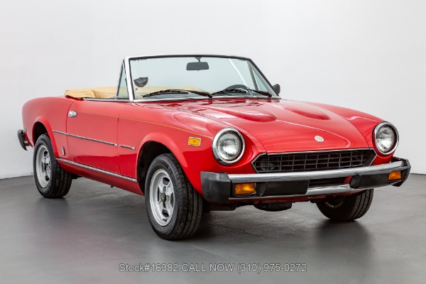 1981 Fiat 124 Sport Spider