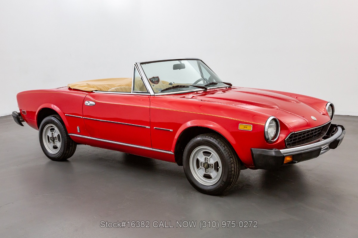Used 1981 Fiat 124 Sport Spider 2000 | Los Angeles, CA