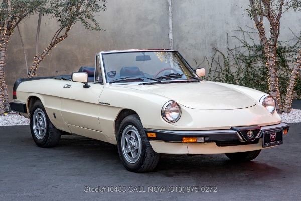 1983 Alfa Romeo Spider Veloce