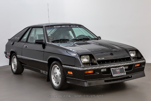 1987 Dodge Shelby Charger Turbo GLHS