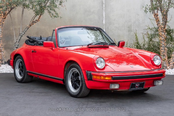 1983 Porsche 911SC Cabriolet