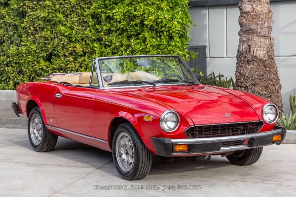 1979 Fiat 124 Spider 2000