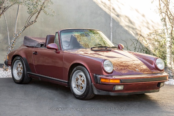 1986 Porsche Carrera Cabriolet