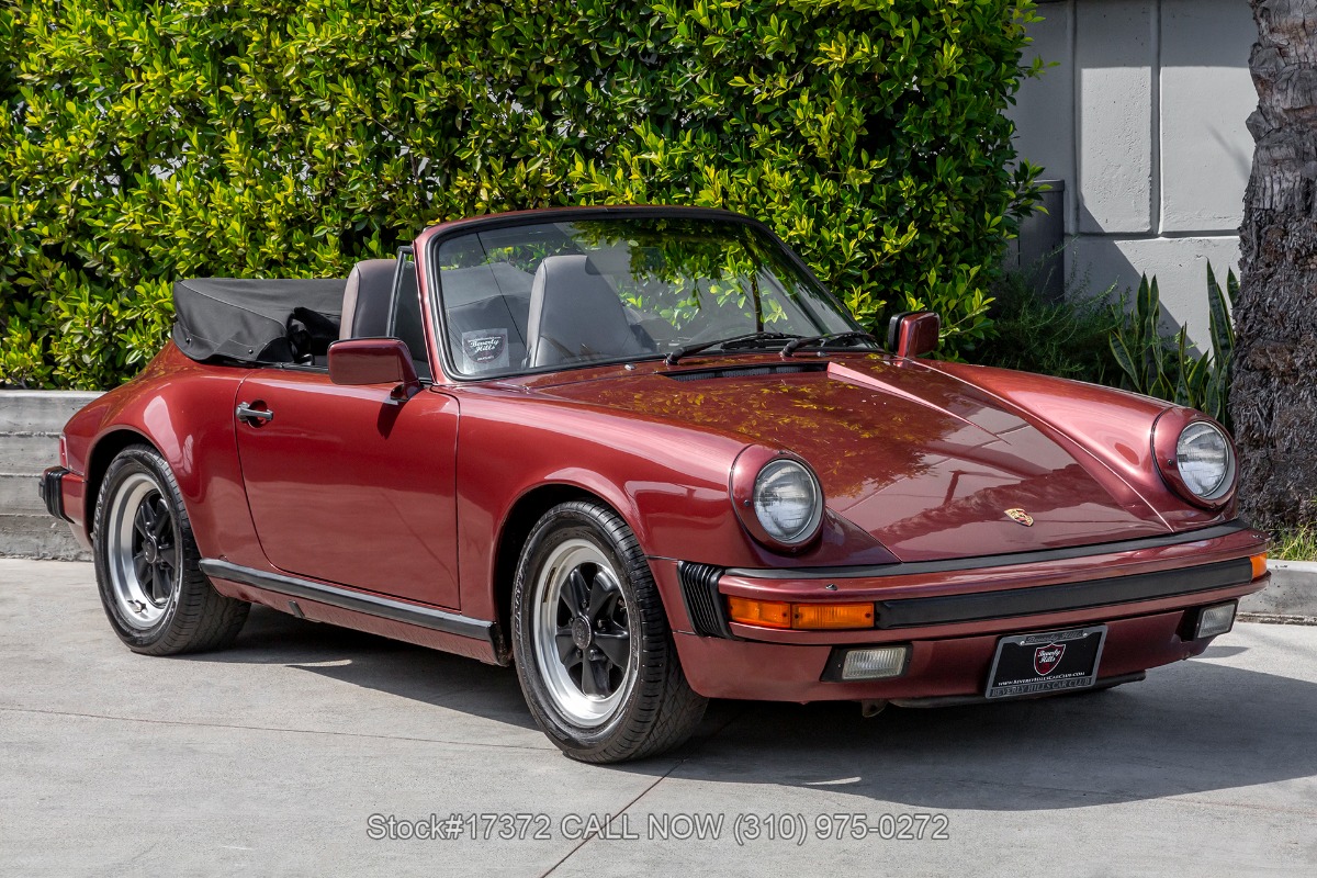 1986 Porsche Carrera Cabriolet 