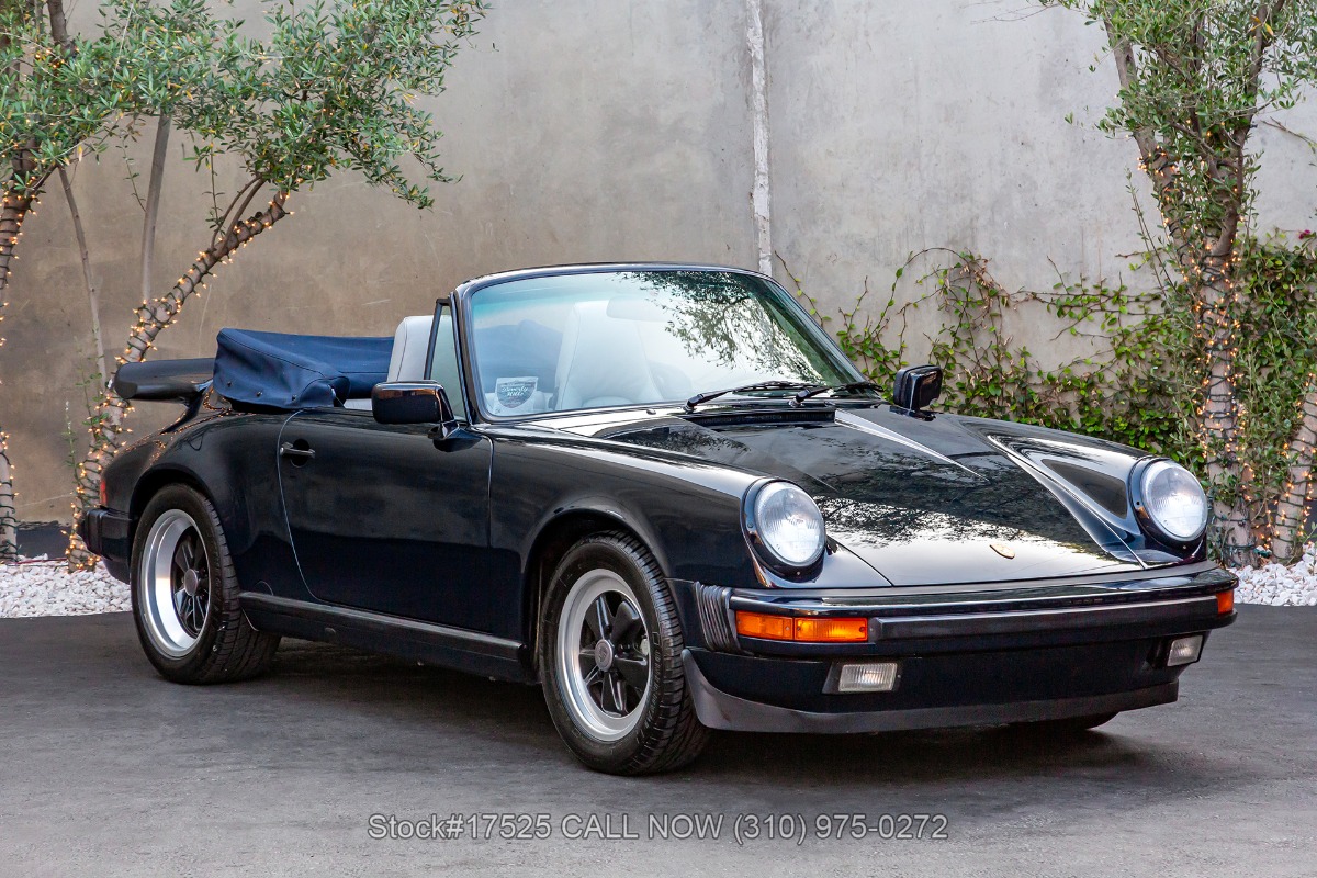 1989 Porsche Carrera Cabriolet 